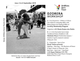 Dzorera Workshop with Mutsa Kajese and Thabani Mlilo